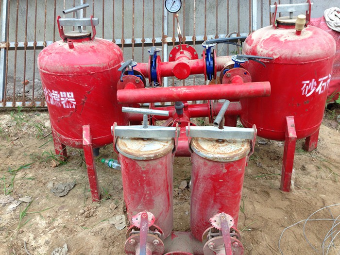 砂石網式過濾器組合